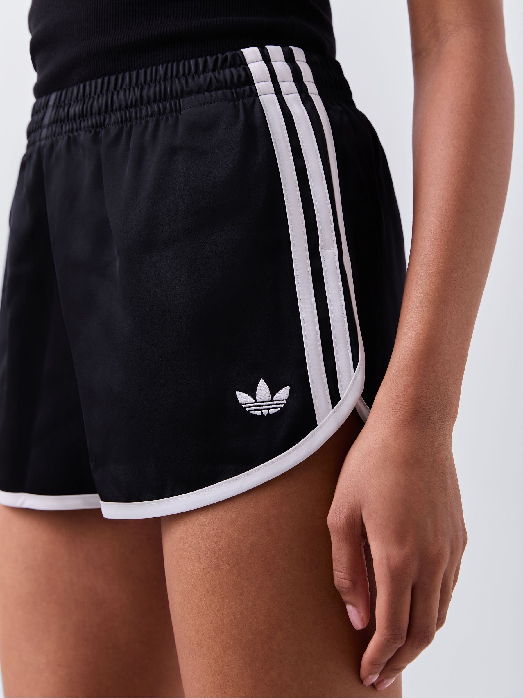 Buy adidas originals Black 3-Stripes Sprinter Shorts from Next USA