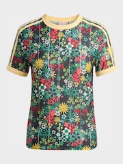 adidas Originals Black 3-Stripe Slim T-Shirt - Image 1 of 1