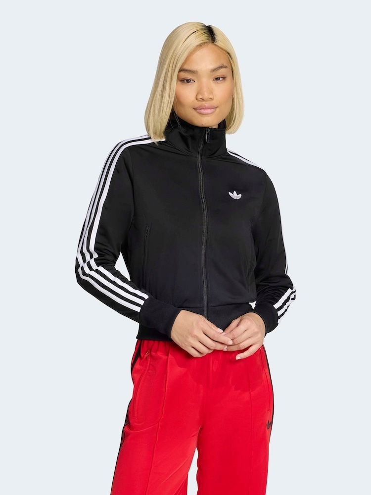 adidas Originals Black Firebird Classic Track Top - Image 1 of 6