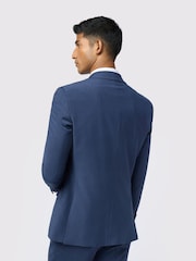 Ted Baker Tailoring Blue Performance Panama Jacket - Image 2 of 7