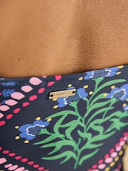 Joules Jasmine Navy Floral Tankini Top - Image 6 of 8