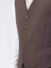 Ted Baker Tailoring Natural Tonic Waistcoat - Image 3 of 3