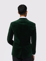Ted Baker Tailoring Green Velvet Jacket - Image 2 of 5