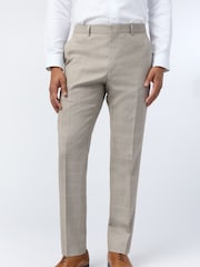 Ted Baker Tailoring Slim Natural Donne Check Trousers - Image 1 of 3