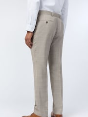 Ted Baker Tailoring Slim Natural Donne Check Trousers - Image 2 of 3