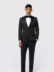 Ted Baker Tailoring Diamond Jacquard Black Jacket - Image 9 of 14