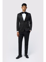 Ted Baker Tailoring Diamond Jacquard Black Jacket - Image 10 of 14