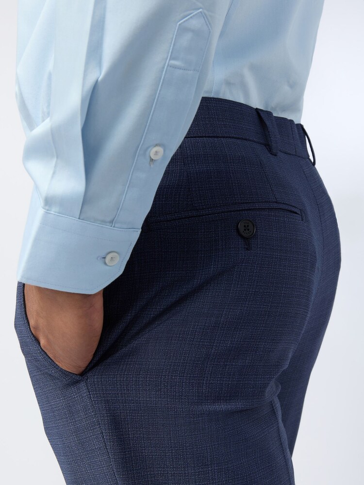 Ted Baker Tailoring Slim Blue Foyle Scratch Trousers - صورة 3 من 3