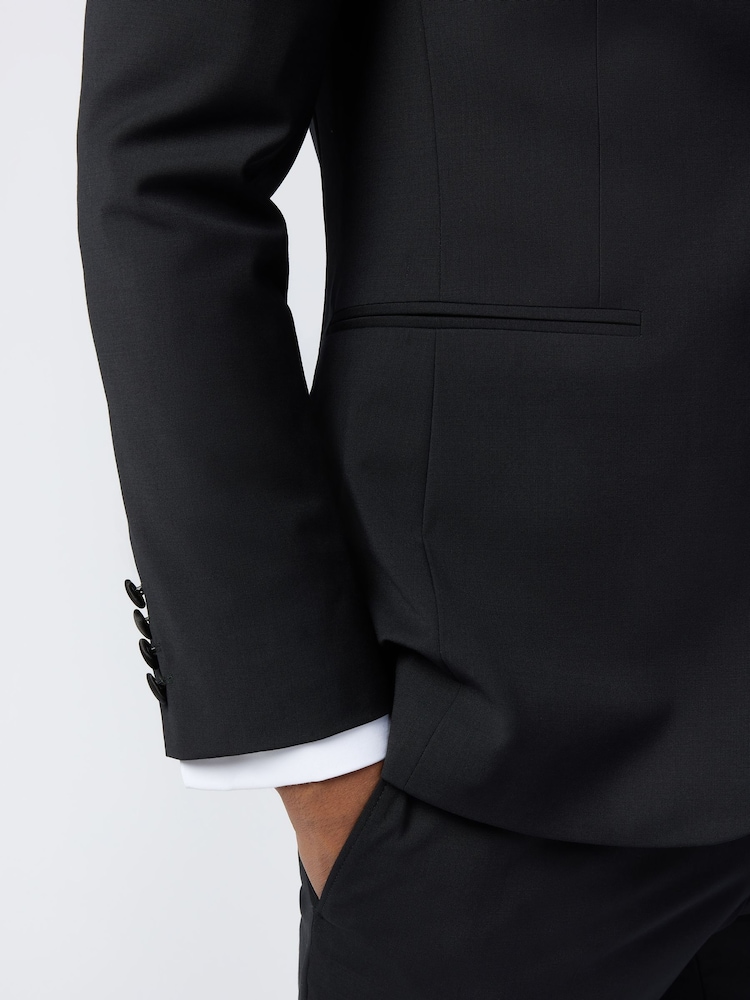 Ted Baker Tailoring Super Tux Black Jacket - Image 5 of 5