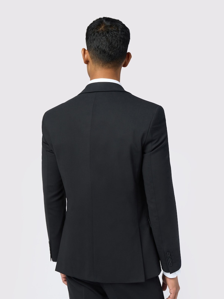 Ted Baker Tailoring Performance Panama Black Jacket - Image 2 of 6 Ted Baker Tailoring Performance Panama Black Jacket - Image 2 of 6