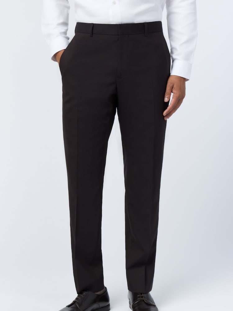 Ted Baker Tailoring Slim Purple Alben Tonic Trousers - Image 1 of 3