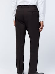 Ted Baker Tailoring Slim Purple Alben Tonic Trousers - Image 2 of 3
