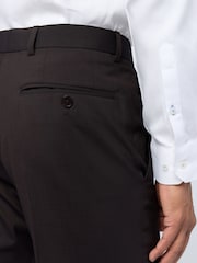 Ted Baker Tailoring Slim Purple Alben Tonic Trousers - Image 3 of 3