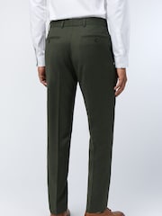 Ted Baker Tailoring Slim Green Lear Flannel Trousers - Image 2 of 2