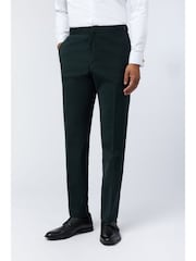 Ted Baker Tailoring Green Tuxedo Trousers - Image 2 of 8