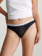 Calvin Klein Black Lace Bikini Briefs - Image 3 of 6