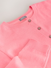 Fluro Rose - Cardigan boutonné 3ans -16ans (3mois -16ans) - Image 7 de 8