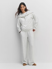 Marga gris - Half Zip Jersey Jumper - Imagen 2 de 7