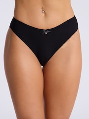 Boux Avenue Alice Brazilian Black Knickers 5 Pack - Image 2 of 7