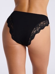 Boux Avenue Alice Brazilian Black Knickers 5 Pack - Image 3 of 7