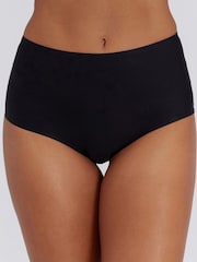 Boux Avenue Bonded High Waist Nude & Black Mix Briefs 5 Pack - Obraz 4 z 6