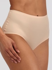 Boux Avenue Bonded High Waist Nude & Black Mix Briefs 5 Pack - Obraz 5 z 6