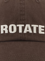 Rotate Brown Canvas Logo Cap - Image 3 of 3