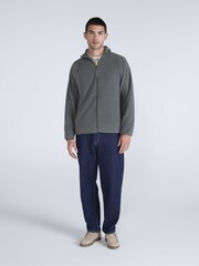 Gris - Animal Mens Stockholm Full-Zip Fleece - Imagen 2 de 10
