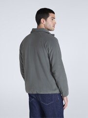Gris - Animal Mens Stockholm Full-Zip Fleece - Imagen 4 de 10