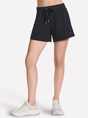 Skechers Black Skechluxe Elevate 5 Inch Slip-in Shorts - Image 1 of 4