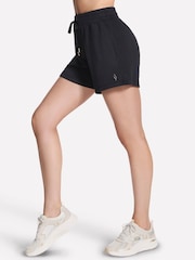 Skechers Black Skechluxe Elevate 5 Inch Slip-in Shorts - Image 4 of 4