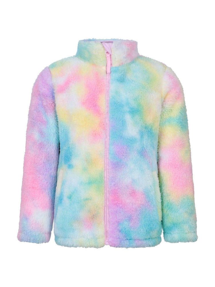 Mountain Warehouse Pink Kids Rainbow Cosy Fleece - Image 1 of 5