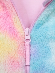 Mountain Warehouse Pink Kids Rainbow Cosy Fleece - Image 5 of 5