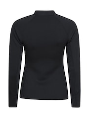 Mountain Warehouse Black Lamorna Long Sleeved Wetsuit Rash Vest - Image 3 of 6