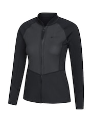 Mountain Warehouse Black Lamorna Long Sleeved Wetsuit Rash Vest - Image 4 of 6