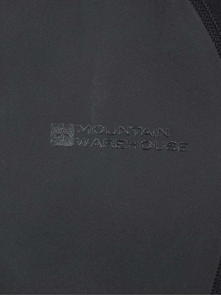 Mountain Warehouse Black Lamorna Long Sleeved Wetsuit Rash Vest - Image 6 of 6