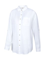 Blanco - Mountain Warehouse Oversized Womens Santiago Shirt - Imagen 3 de 6