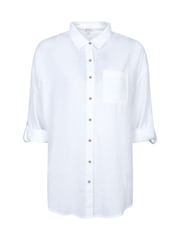 Blanco - Mountain Warehouse Oversized Womens Santiago Shirt - Imagen 5 de 6