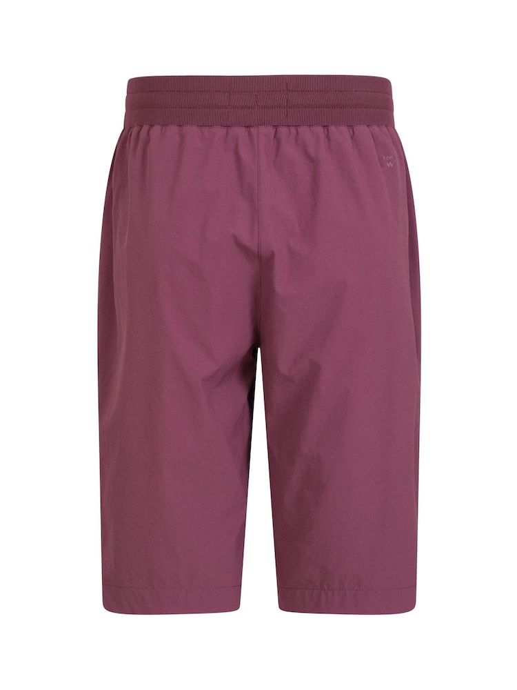 Mountain Warehouse Purple Womens Explorer Long Shorts - Image 2 of 8