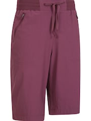 Mountain Warehouse Purple Womens Explorer Long Shorts - Image 7 of 8