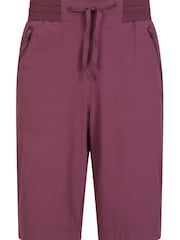 Mountain Warehouse Purple Womens Explorer Long Shorts - Image 8 of 8