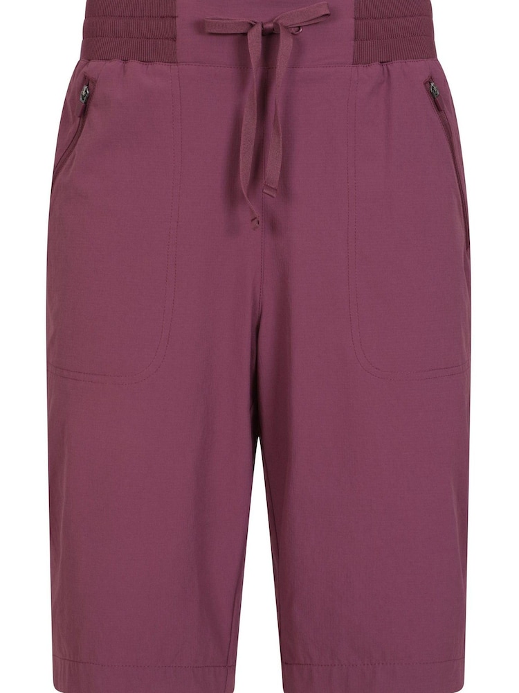 Mountain Warehouse Purple Womens Explorer Long Shorts - Image 8 of 8
