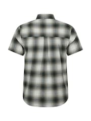 Mountain Warehouse Green Mens Trace Flannel Short Sleeve Shirt - Image 7 of 9