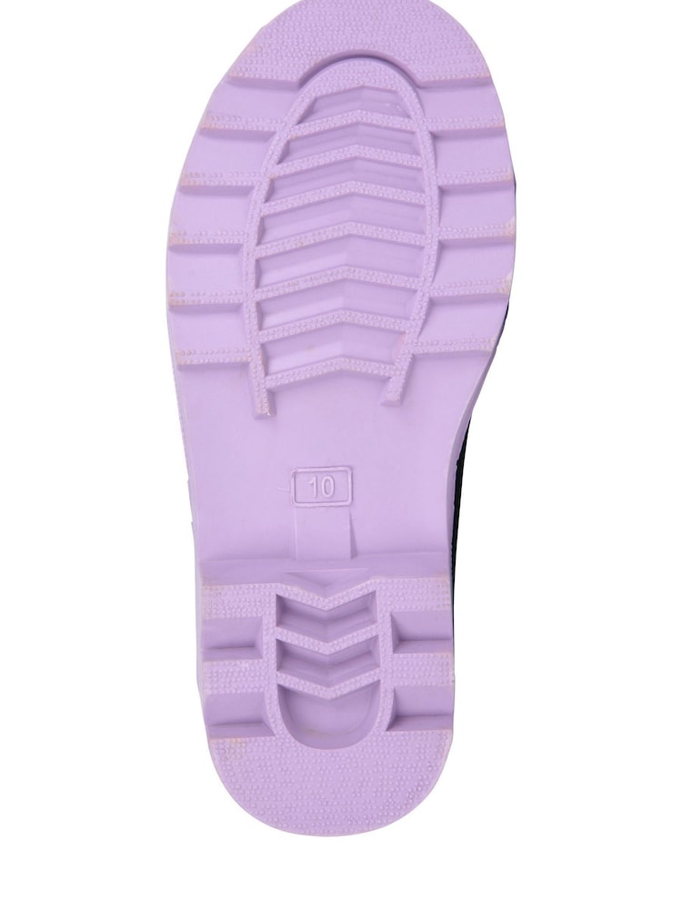 Mountain Warehouse Pink Kids Lolly Rubber Chelsea Wellies - Image 5 of 6