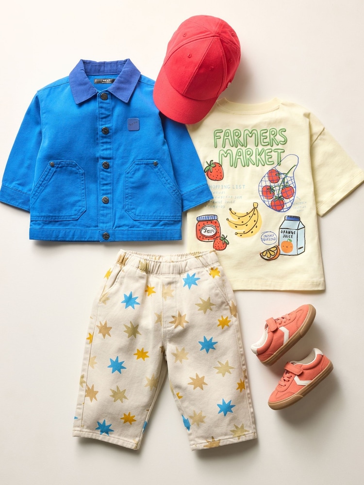 Koboltti Sininen - Kangaspaita (3kk–7v) - Kuva 9 / 9