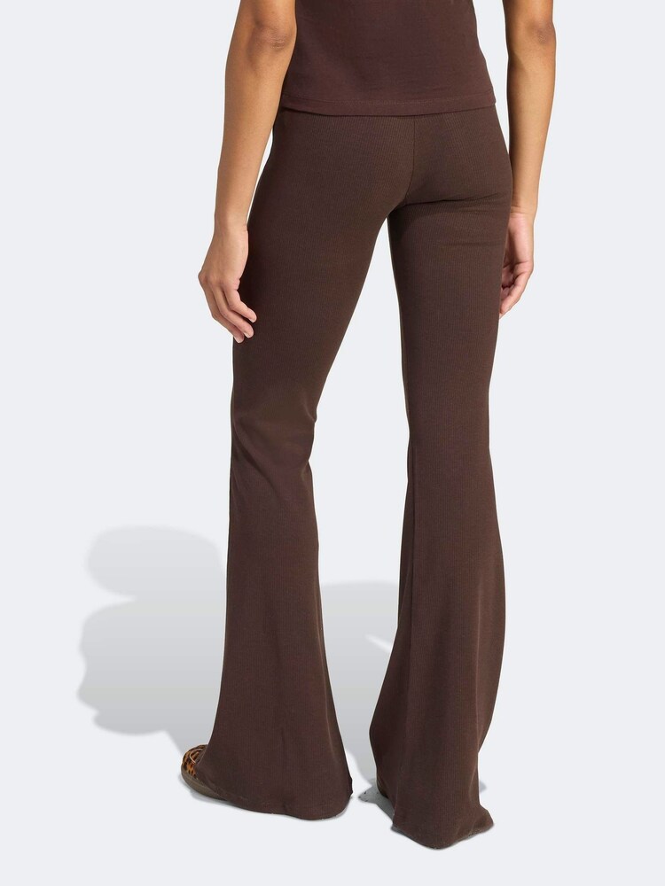 adidas Originals Brown Essentials Flare Leggings - Image 2 of 6
