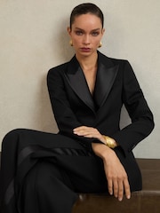 Reiss Black Della Petite Suit Jacket - Image 3 of 7
