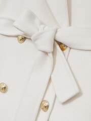 Reiss Cream Dora Coat - Image 6 of 6