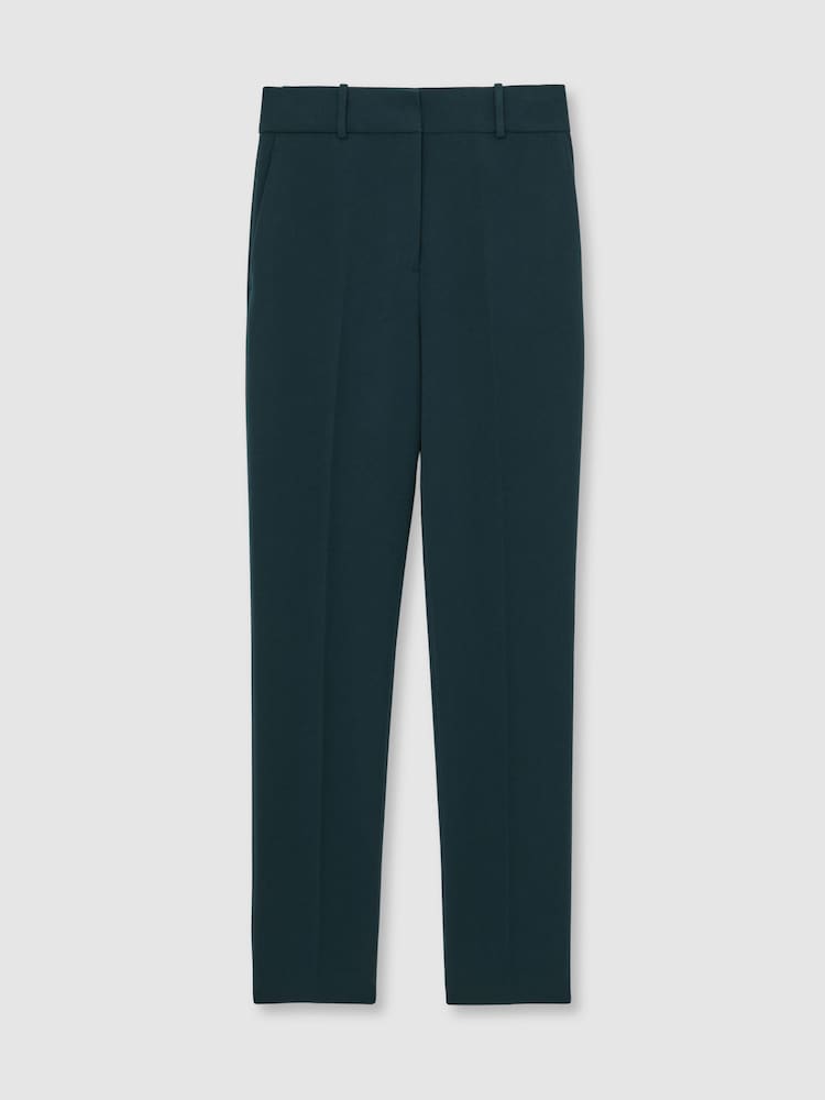 Reiss Teal Gabi Slim Fit Suit Trousers - Image 2 of 6 Reiss Teal Gabi Slim Fit Suit Trousers - Image 2 of 6