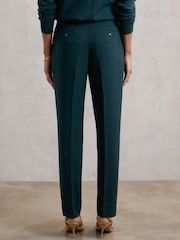 Reiss Teal Gabi Slim Fit Suit Trousers - Image 5 of 6